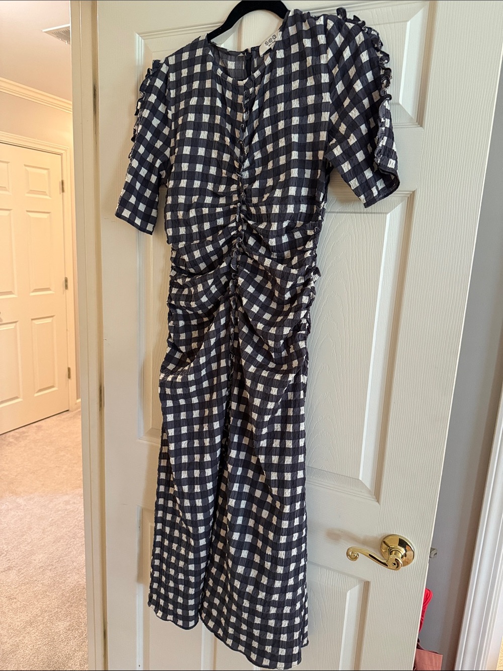 SEA New York gingham dress